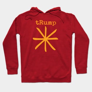 tRump's an * - Kurt Vonnegut - Double-sided Hoodie